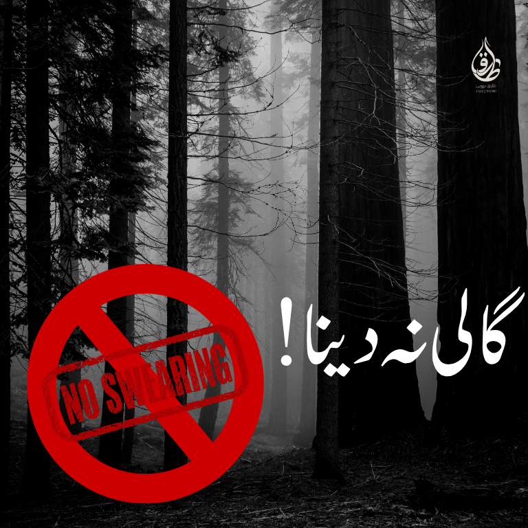 گالی نہ دینا!
